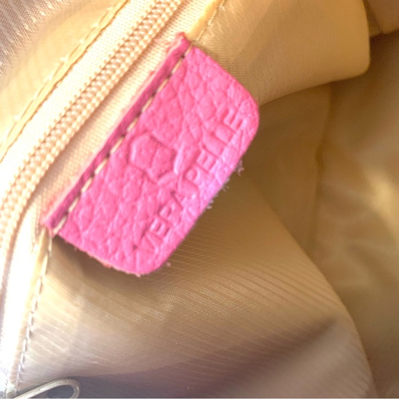 VERA PELLE Pink Leather Mini Backpack Purse - Picture 10 of 11